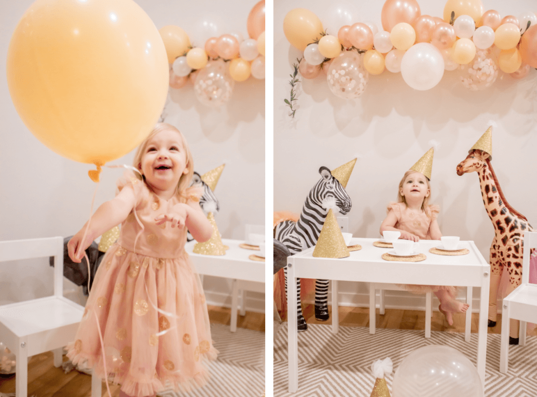 Tiệc sinh nhật cho bé gái 2 tuổi
