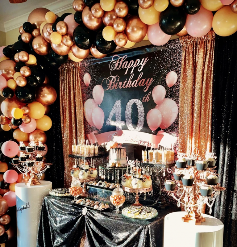 Trang trí tiệc sinh nhật cho người lớn tiệc sinh nhật lãng mạn sinh nhật  người yêu